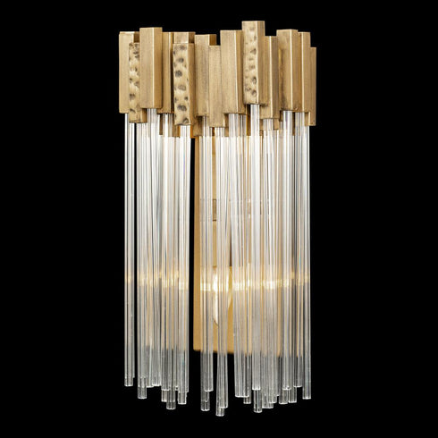 Varaluz Matrix 2 Light Sconce Havana Gold Model: 309W02HG