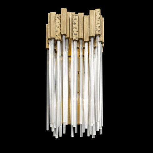Varaluz Matrix 2 Light Sconce Havana Gold Model: 309W02HG