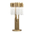 Varaluz Matrix 3 Light Table Lamp Havana Gold Model: 309T03HG