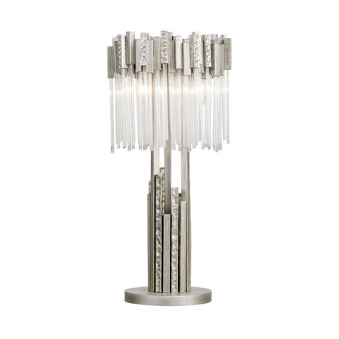 Varaluz Matrix 3 Light Table Lamp Rainy Night Model: 309T03RN