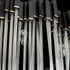 Varaluz Matrix 30 Light 4 Tier Chandelier Matte Model: 309C30MBFG
