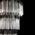 Varaluz Matrix 30 Light 4 Tier Chandelier Matte Model: 309C30MBFG