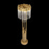 Varaluz Matrix 6 Light Floor Lamp Havana Gold Model: 309L06HG