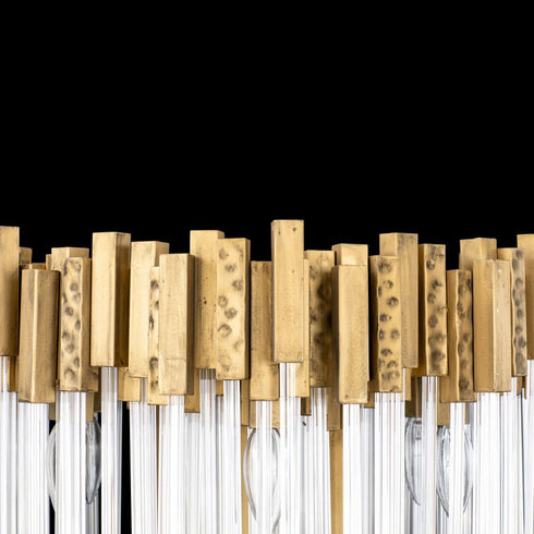 Varaluz Matrix 6 Light Floor Lamp Havana Gold Model: 309L06HG