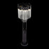 Varaluz Matrix 6 Light Floor Lamp Matte Blac French Model: 309L06MBFG