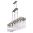 Varaluz Matrix 8 Light Linear Pedant Rainy Night Model: 309N08RN