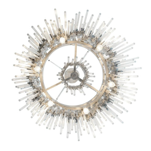Varaluz Matrix 9 Light Pendant Rainy Night Model: 309P09RN