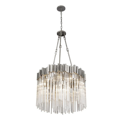 Varaluz Matrix 9 Light Pendant Rainy Night Model: 309P09RN