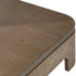 Varaluz McKinney Coffee Table Mushroom Oa Mappa Burl in Mushroom Oak/Mappa Burl Finish Model: 514TA44A