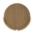Varaluz McKinney Side Table Mushroom Oa Mappa Burl in Mushroom Oak/Mappa Burl Finish Model: 514TE20A
