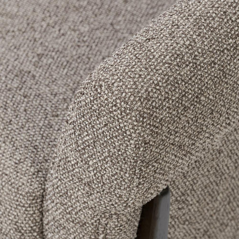 Varaluz Melrose Accent Chair Dark Brown Oa Earth in Dark Brown Oak/Earth Finish Model: 515CH32A