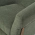 Varaluz Melrose Accent Chair Harvest Oa Green in Harvest Oak/Green Finish Model: 515CH32B