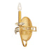 Varaluz Monroe 1 Light Sconce Antique Gold Model: 363W01AG