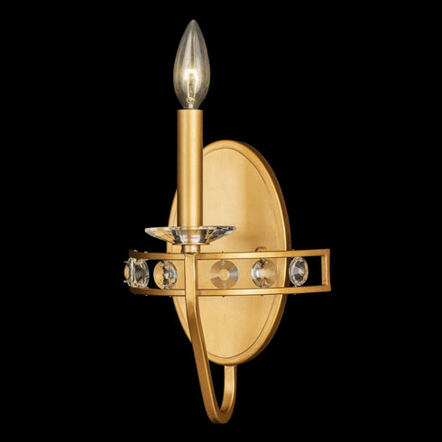 Varaluz Monroe 1 Light Sconce Antique Gold Model: 363W01AG