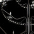 Varaluz Monroe 15 Light 3 Tier Chandelier Carbon Model: 363C15CB