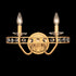 Varaluz Monroe 2 Light Crystal Bath Antique Gold Model: 363B02AG