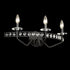 Varaluz Monroe 3 Light Crystal Bath Carbon Model: 363B03CB