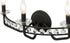 Varaluz Monroe 3 Light Crystal Bath Carbon Model: 363B03CB