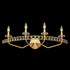 Varaluz Monroe 4 Light Crystal Bath Antique Gold Model: 363B04AG