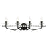 Varaluz Monroe 4 Light Crystal Bath Carbon Model: 363B04CB