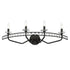 Varaluz Monroe 4 Light Crystal Bath Carbon Model: 363B04CB
