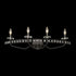 Varaluz Monroe 4 Light Crystal Bath Carbon Model: 363B04CB
