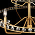 Varaluz Monroe 9 Light 2 Tier Chandelier Antique Model: 363C09AG