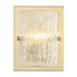 Varaluz Morgan 1 Light Sconce Satin Brass Model: 376W01SB