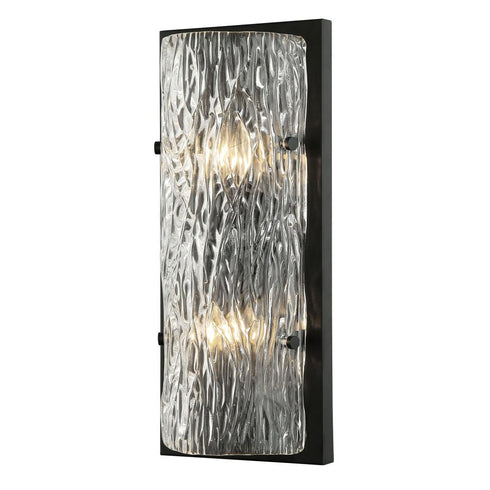 Varaluz Morgan 2 Light Sconce Black Model: 376W02BL