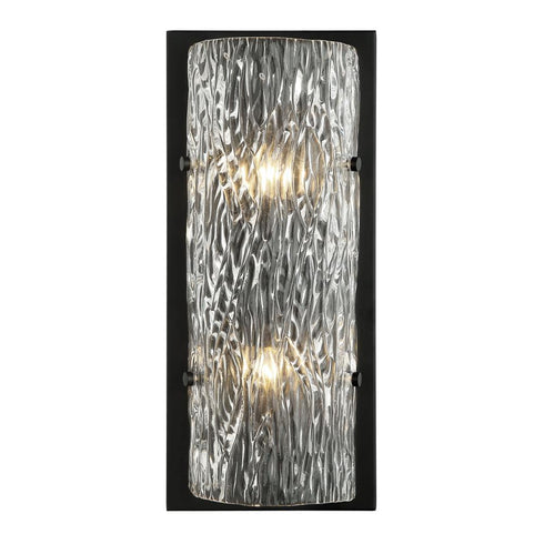 Varaluz Morgan 2 Light Sconce Black Model: 376W02BL