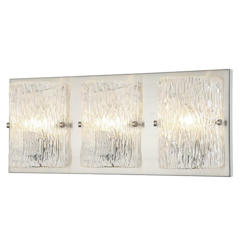 Varaluz Morgan 3 Light Bath Brushed Nickel Model: 376B03BN