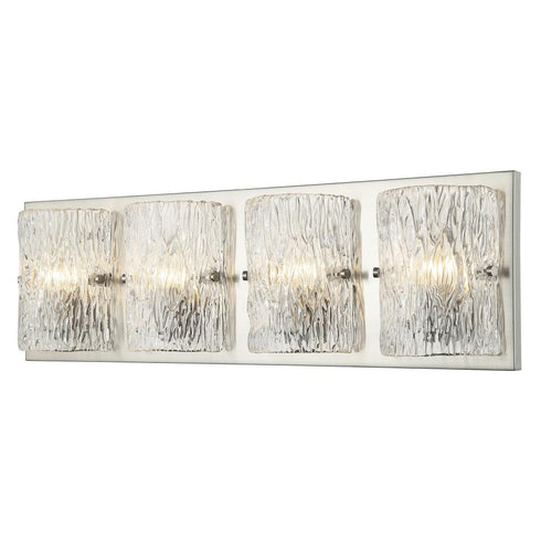 Varaluz Morgan 4 Light Bath Brushed Nickel Model: 376B04BN