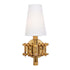 Varaluz Nevis 1 Light Sconce French Gold Model: 360W01FG