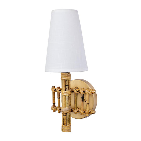 Varaluz Nevis 1 Light Sconce French Gold Model: 360W01FG