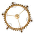 Varaluz Nevis 6 Light Chandelier French Gold Model: 360C06FG