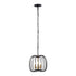 Varaluz Nico 3 Light Mini Pendant Carbo Havana Gold Model: 375M03CBHG