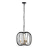 Varaluz Nico 3 Light Pendant Carbo Havana Gold Model: 375P03CBHG