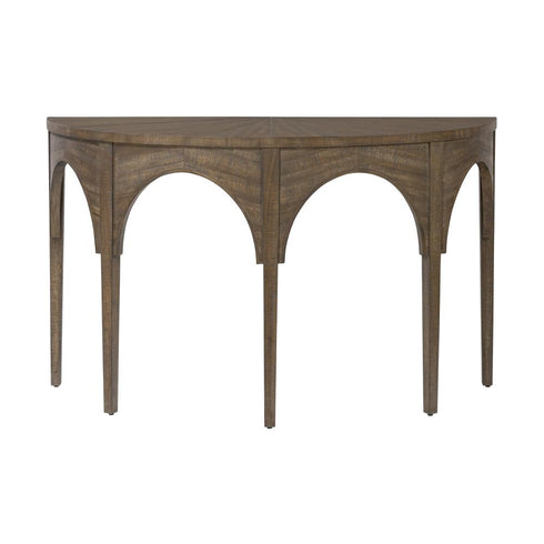 Varaluz Nob Hill Console Table in Aged Barrel Model: 516TA52A