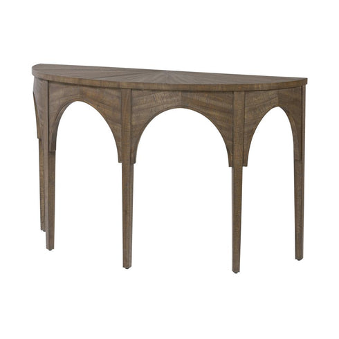Varaluz Nob Hill Console Table in Aged Barrel Model: 516TA52A