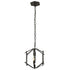 Varaluz Offset 1 Light Pendant in Forged Iron Finish Model: 611600