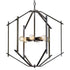 Varaluz Offset 6 Light Pendant in Forged Iron Finish Model: 611620