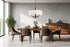 Varaluz Patchwork 5 Light Pendant Blac Satin Brass in Black/Satin Brass Finish Model: 503P05BLSB