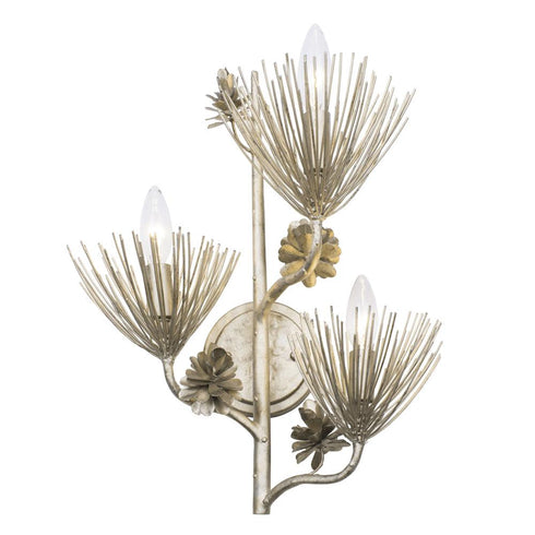 Varaluz Pinion 3 Light Sconce Zen Gold Model: 365W03ZG