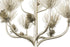 Varaluz Pinion 6 Light Chandelier Zen Gold Model: 365C06ZG