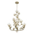 Varaluz Pinion 9 Light 2 Tier Chandelier Zen Gold Model: 365C09ZG