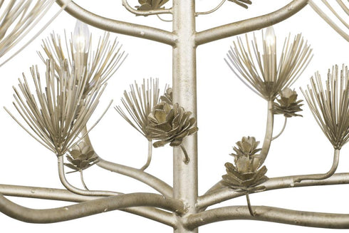 Varaluz Pinion 9 Light 2 Tier Chandelier Zen Gold Model: 365C09ZG