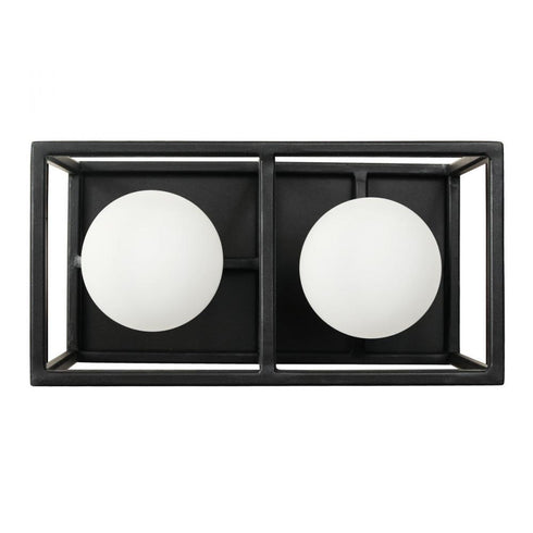 Varaluz Plaza 2 Light Bath Carbo Havana Gold in Carbon/Havana Gold Finish Model: 325B02CBHG