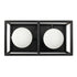 Varaluz Plaza 2 Light Bath Carbo Havana Gold in Carbon/Havana Gold Finish Model: 325B02CBHG