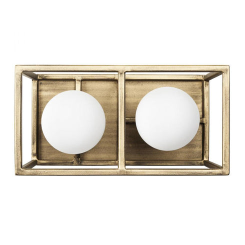 Varaluz Plaza 2 Light Bath Havana Gol Carbon in Havana Gold/Carbon Finish Model: 325B02HGCB