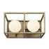 Varaluz Plaza 2 Light Bath Havana Gol Carbon in Havana Gold/Carbon Finish Model: 325B02HGCB